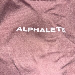 Alphalete Crop Top & Shorts